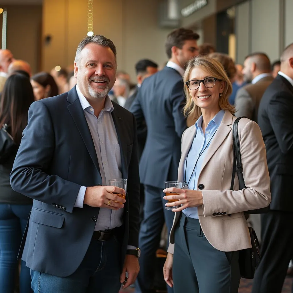 Networking-Event mit führenden Unternehmensberatern und Branchenexperten
