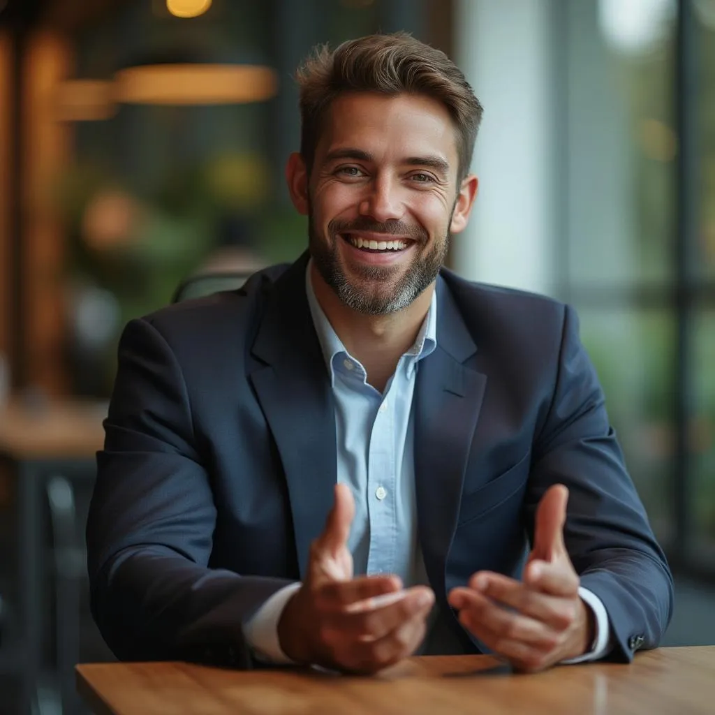 Zufriedener Kunde - CEO